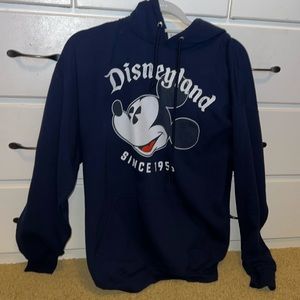 navy disneyland hoodie!!!